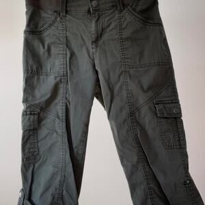 Khaki green cargo pants